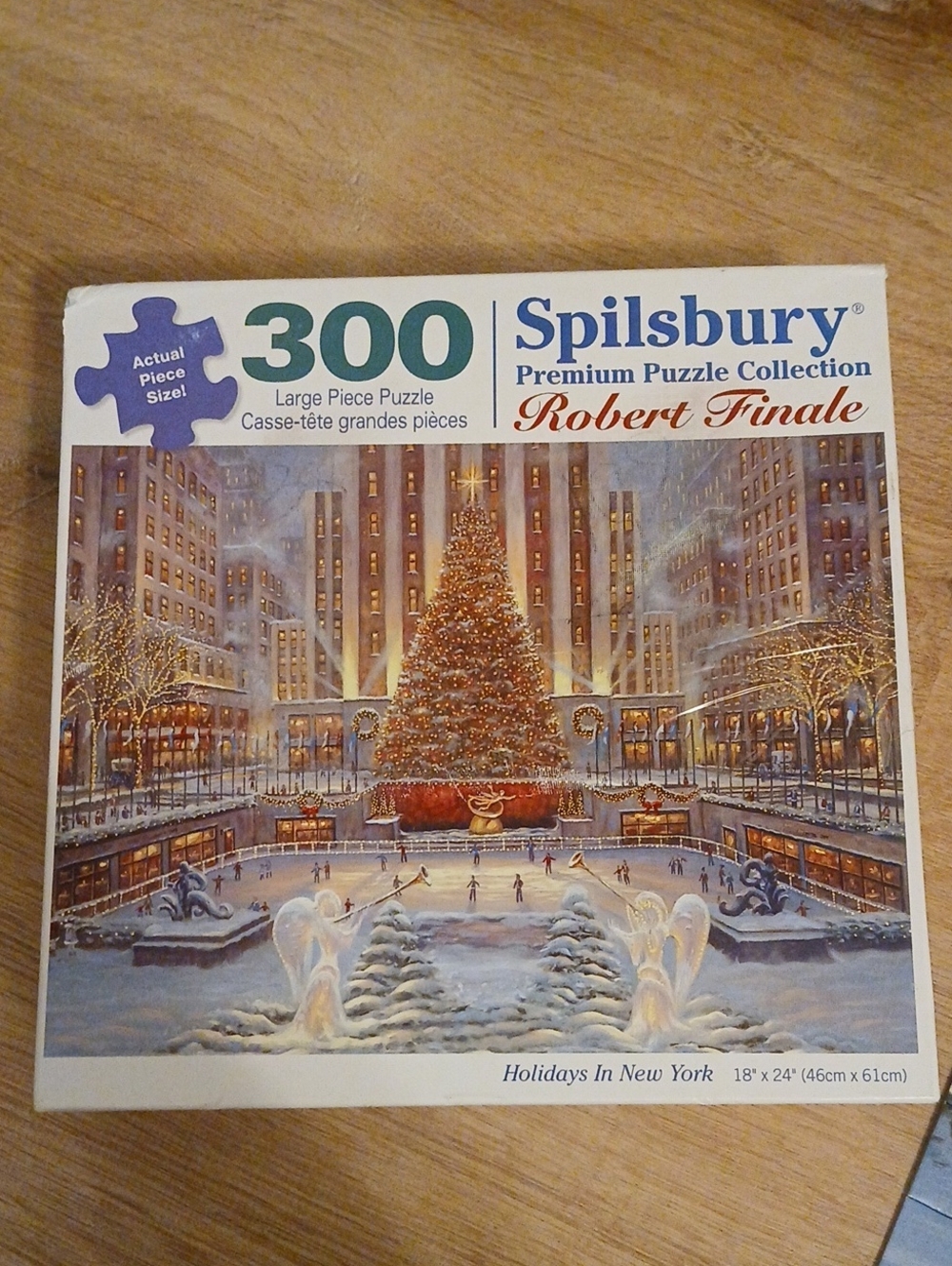 300-Piece 'Holidays in New York' Puzzle